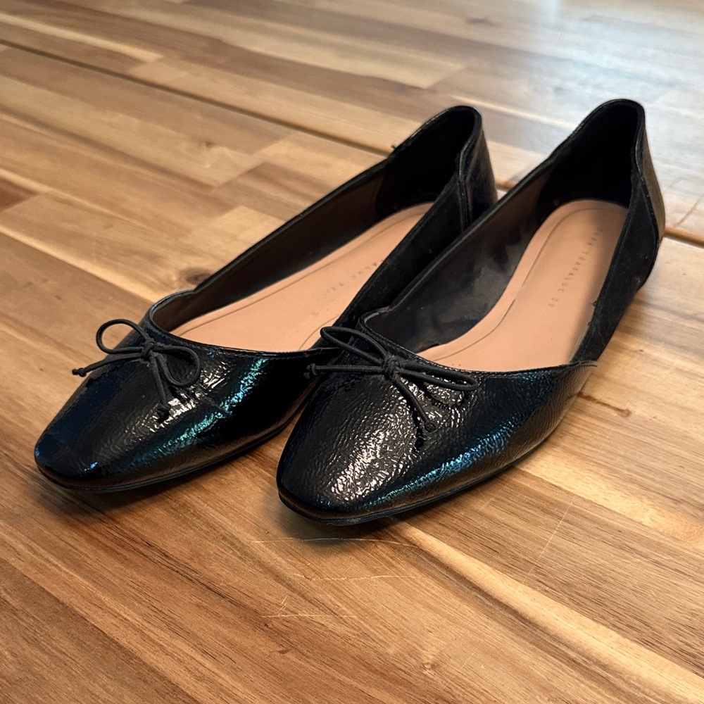 Zara ballerina flats